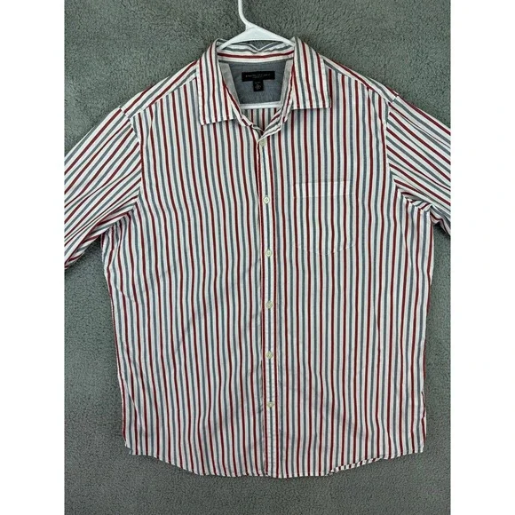 banana republic classic fit dress shirt Amazon.com: Banana Republic Mens 801207 Slim Fit Wrinkle Resistant Untucked Button Down Shirt, (US, Alpha, Small, Regular, Regular, White) : Clothing, Shoes & Jewelry